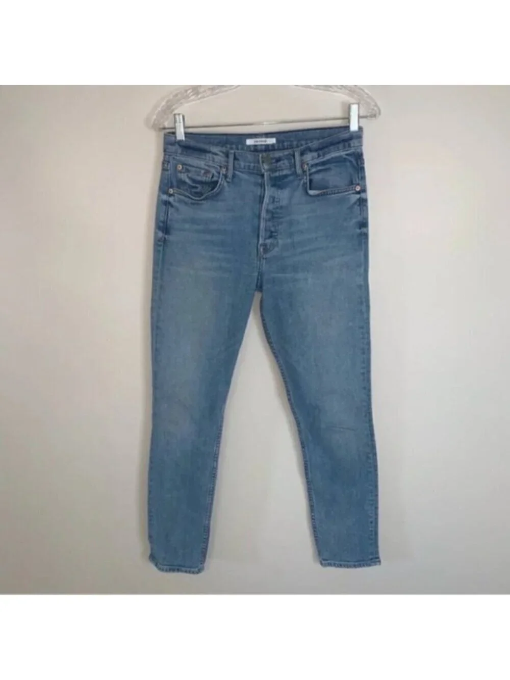 Grlfrnd Karolina High-Rise Crop Jeans 27